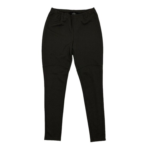 K Dash Brown Slim Fit Pants Small Stretch Career Trousers Chic - Picture 1 of 6
